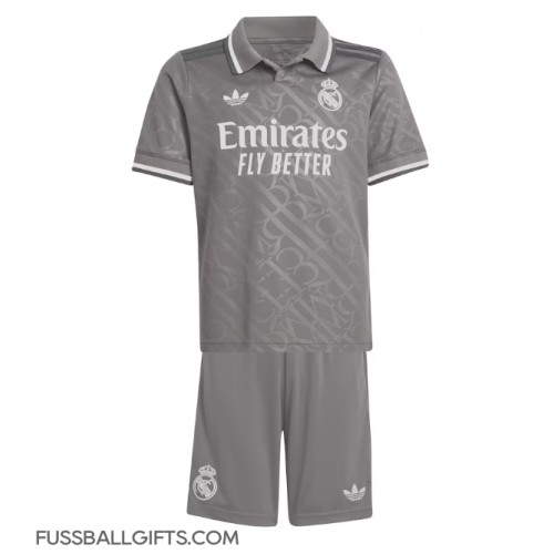 Real Madrid Fußballbekleidung 3rd trikot Kinder 2024-25 Kurzarm (+ kurze hosen)